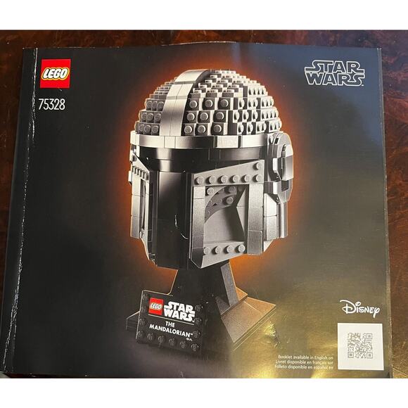 LEGO 753104 Star Wars Instruction Manual ONLY The Mandalorian Helmet - Picture 1 of 1